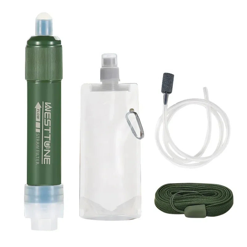 HydraGuard™ Outdoor Water Purification Straw